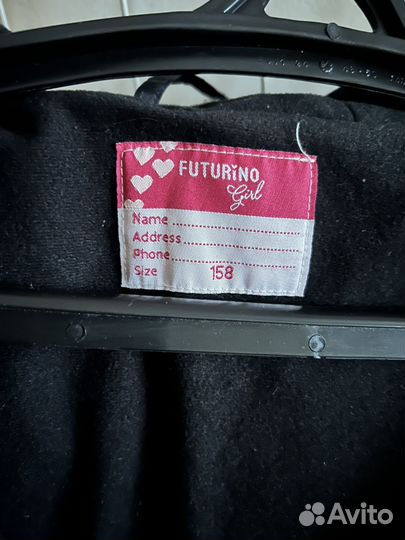 Пуховик зимний на девочку