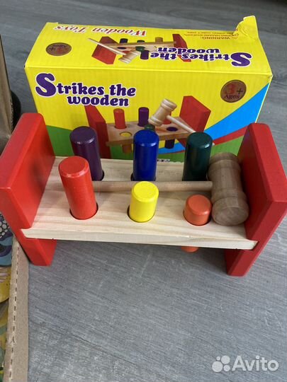 Набор развивающих игрушек Монтессори