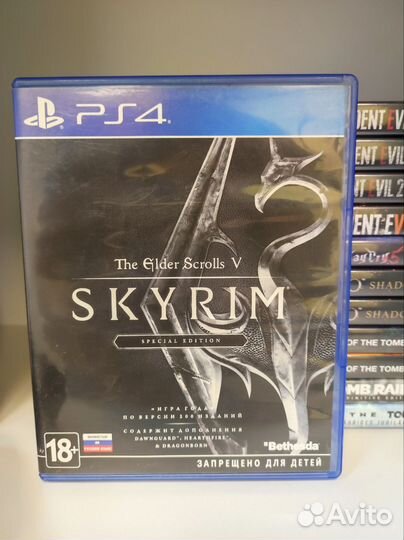 Диск Skyrim Ps4