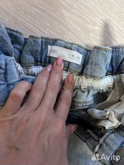 Джинсовая юбка zara