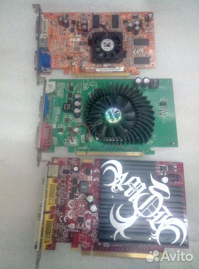 Видеокарты PCI-E