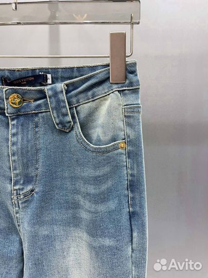 Джинсы клеш Louis Vuitton