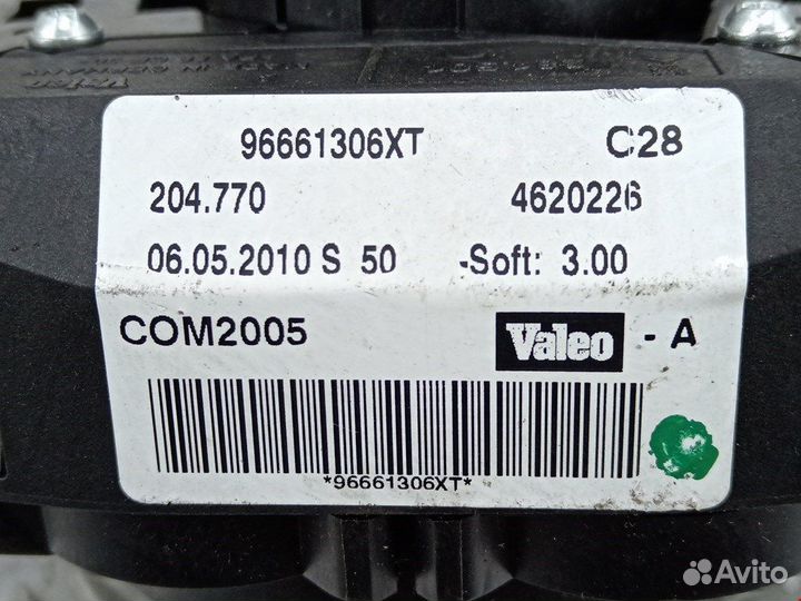 Переключатель поворотов подрулевой Peugeot 207