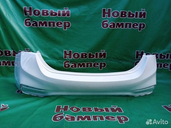 Бампера задние в цвет Hyundai Solaris 2017-2020