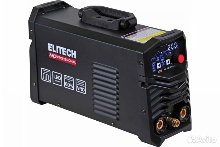 Сварочный аппарат Elitech HD WM 200 DC Pulse