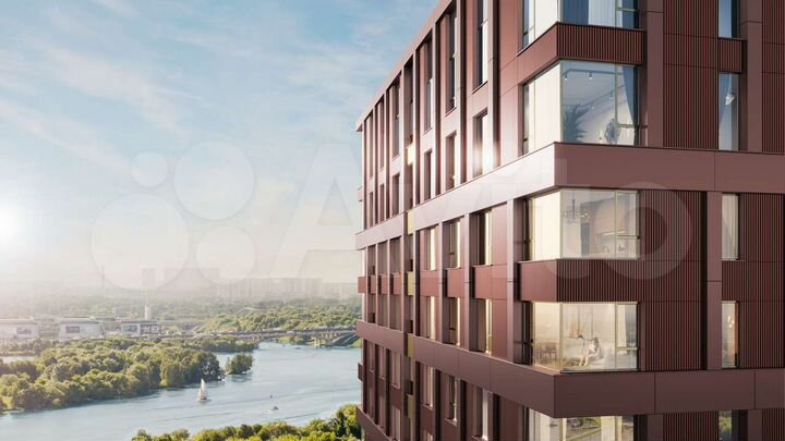 1-к. квартира, 57,3 м², 8/25 эт.