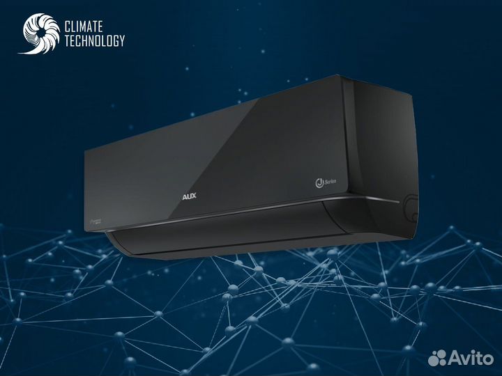 Кондиционер AUX J Progressive (Black) Inverter