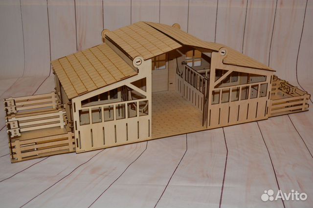 Большая конюшня для лошадей Schleich купить в Мурманске | Личные вещи ...