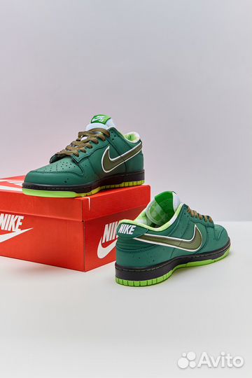 Кроссовки Concepts x Nike SB Dunk Low GreenLobster