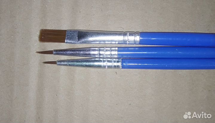 Кисти для рисования 3 шт