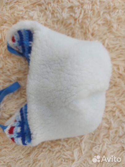 Шапка для мальчика размер 50-52