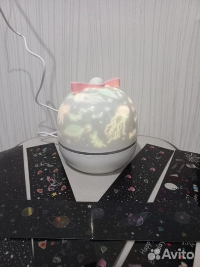 Детский светильник ночник. Проектор. Новый