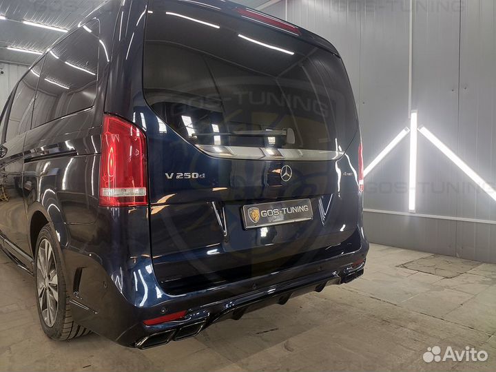 Тюнинг задний бампер Prestige на Мерседес V 447