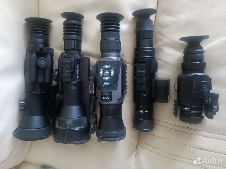 Гляделки и прицелы ночного видения, тепловизионные