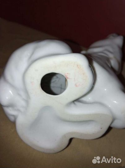 Лфз. Белый мишка, оленёнок, щенок и блюдце