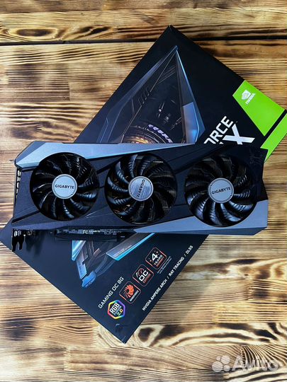 Видеокарта gigabyte RTX 3070 TI Gaming OC