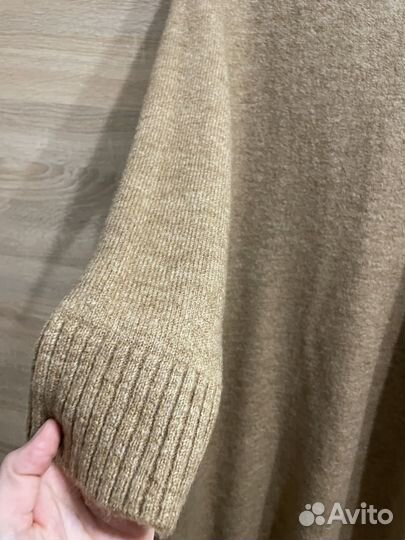 Платье миди теплое