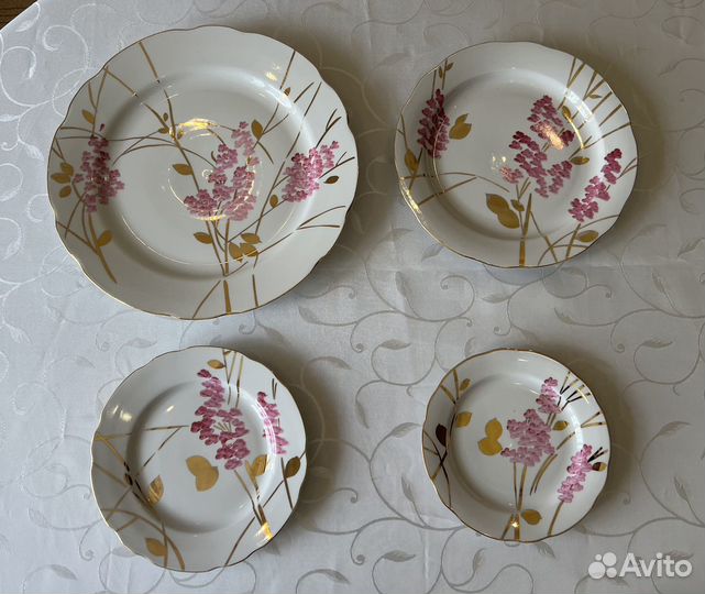 Новый Набор столовой посуды Дулевский фарфор