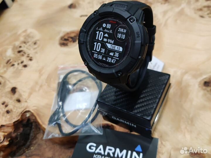 Garmin Instinct 2X Solar Tactical black Витринные