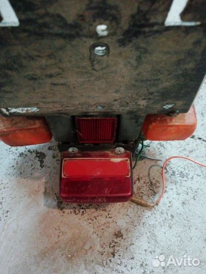 Honda crm 250 хвост