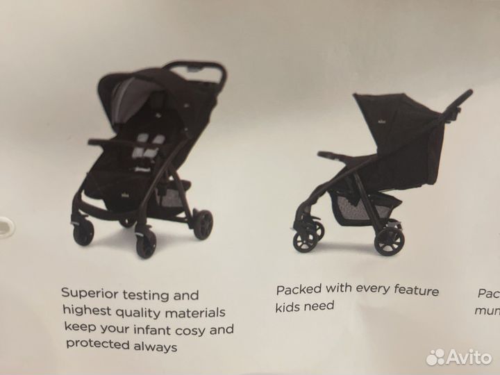 Прогулочная коляска Joie meet muse изумрудная