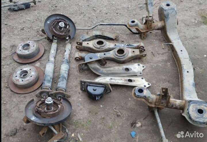 Задняя подвеска SsangYong actyon 2012 г