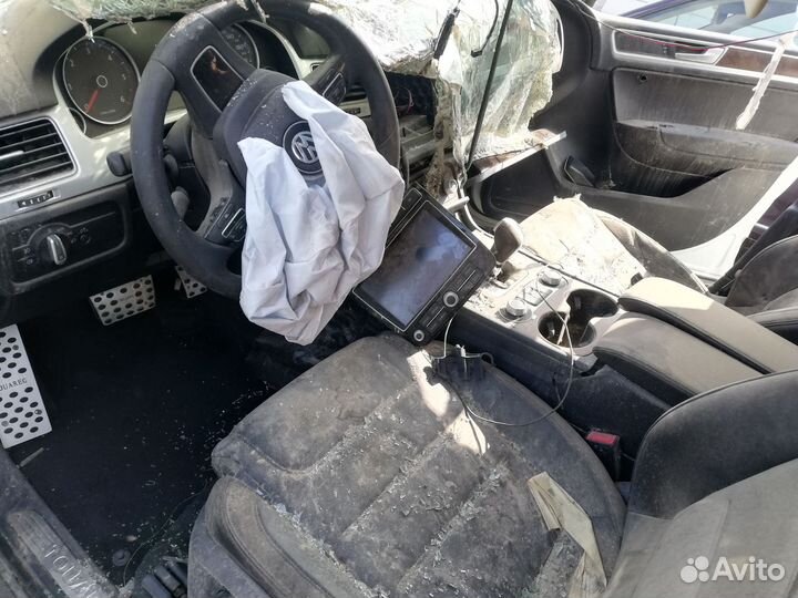 Задний бампер touareg