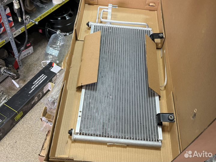 Радиатор кондиционера kia spectra