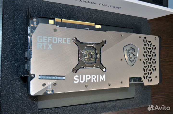 Видеокарта MSI GeForce RTX 3070 Ti suprim X