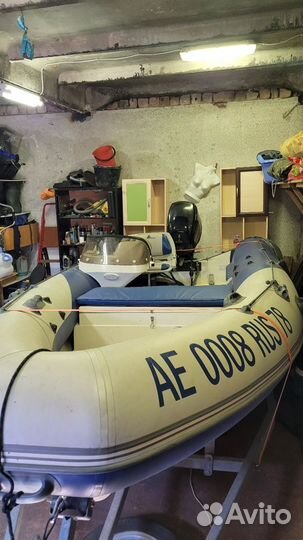 Риб Winboat 440r + mercury F25E EFI + Прицеп