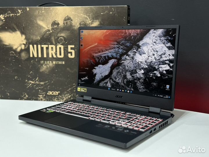 Acer Nitro 165 RTX 3070Ti 8G 150W Ryzen 5 6600H