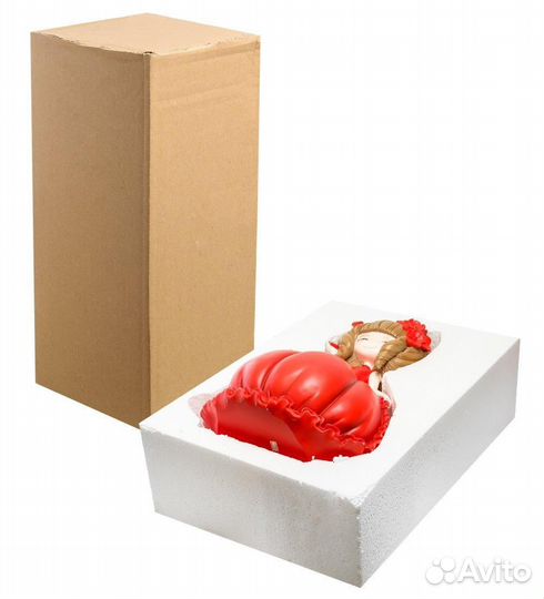 Копилка большая Девочка в красном платье A2116807