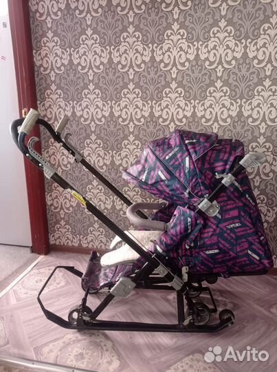 Коляска санки