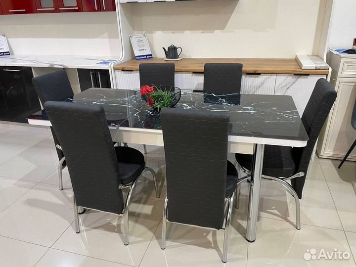 Кухонный стол стулья обеденная группа