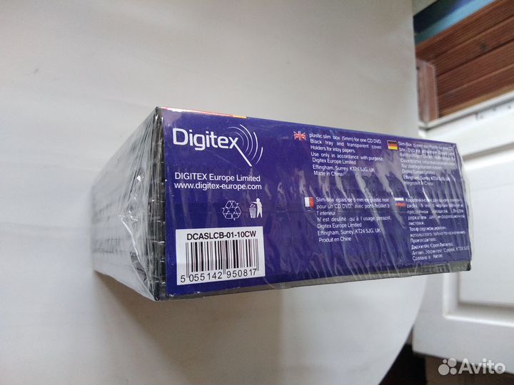 Пластиковые боксы для сд/двд. 5 мм