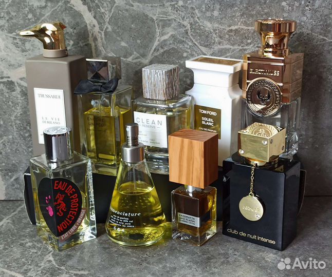 Селективная и нишевая парфюмерия, распив