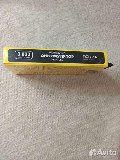 Мобильный аккумулятор Forza новый