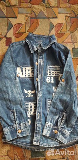 Рубашка на мальчика 104