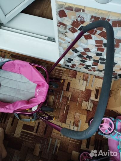 Детские санки с выдвижными колесами,небольшой торг