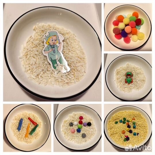 Тактильные мешочки Монтессори