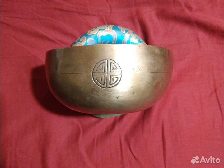 Поющая чаша кованая