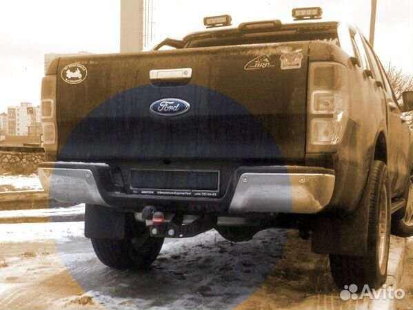 Фаркоп Oris Ford Ranger 2011-2022 со ступенькой