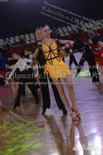 Платье для бальных танцев латина ю1