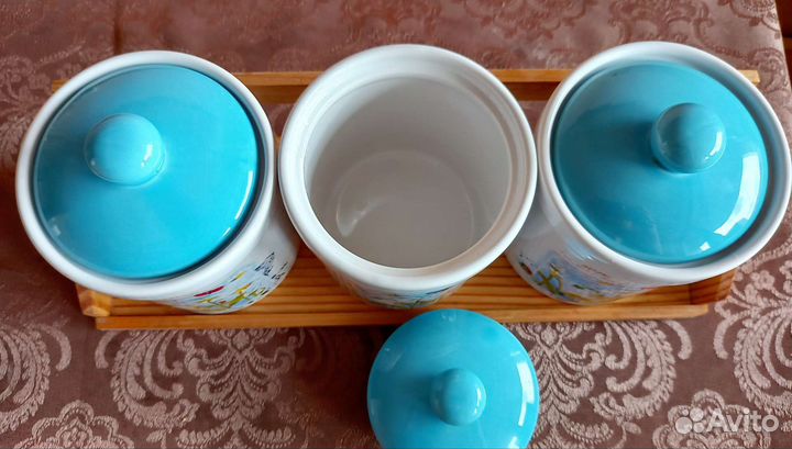 Набор банок для сыпучих