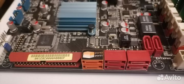 Материнская плата в сборе на i7