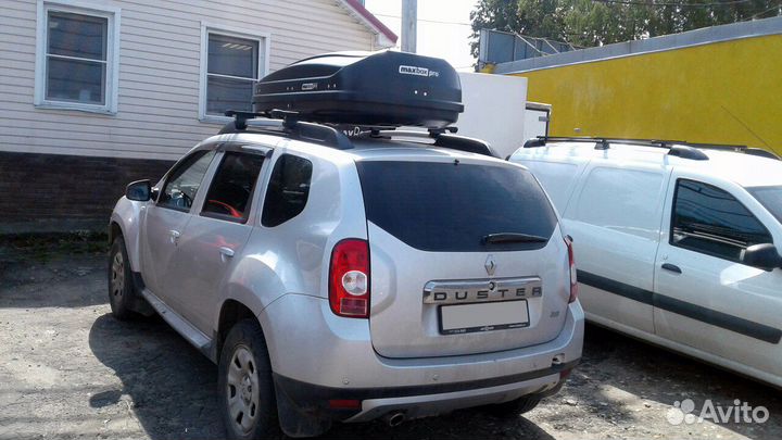 Автобокс MaxBox PRO 460 (средний) черный на Daster