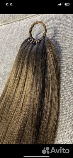 Хвост на резинке