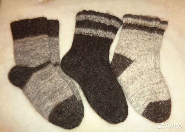 Новые Носки из натуральной шерсти, размеры 37-47