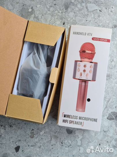 Микрофон для караоке беспроводной Wster