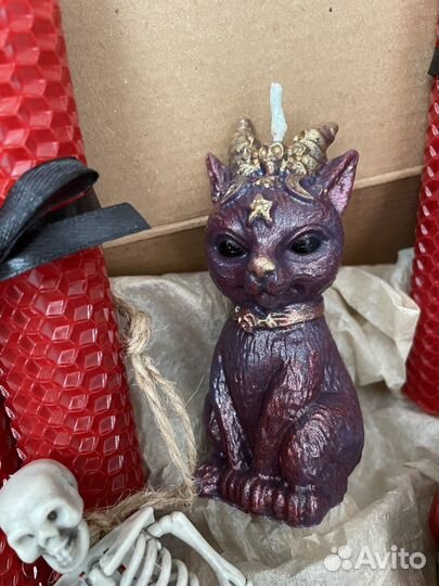 Набор восковых свечей на Хэллоуин